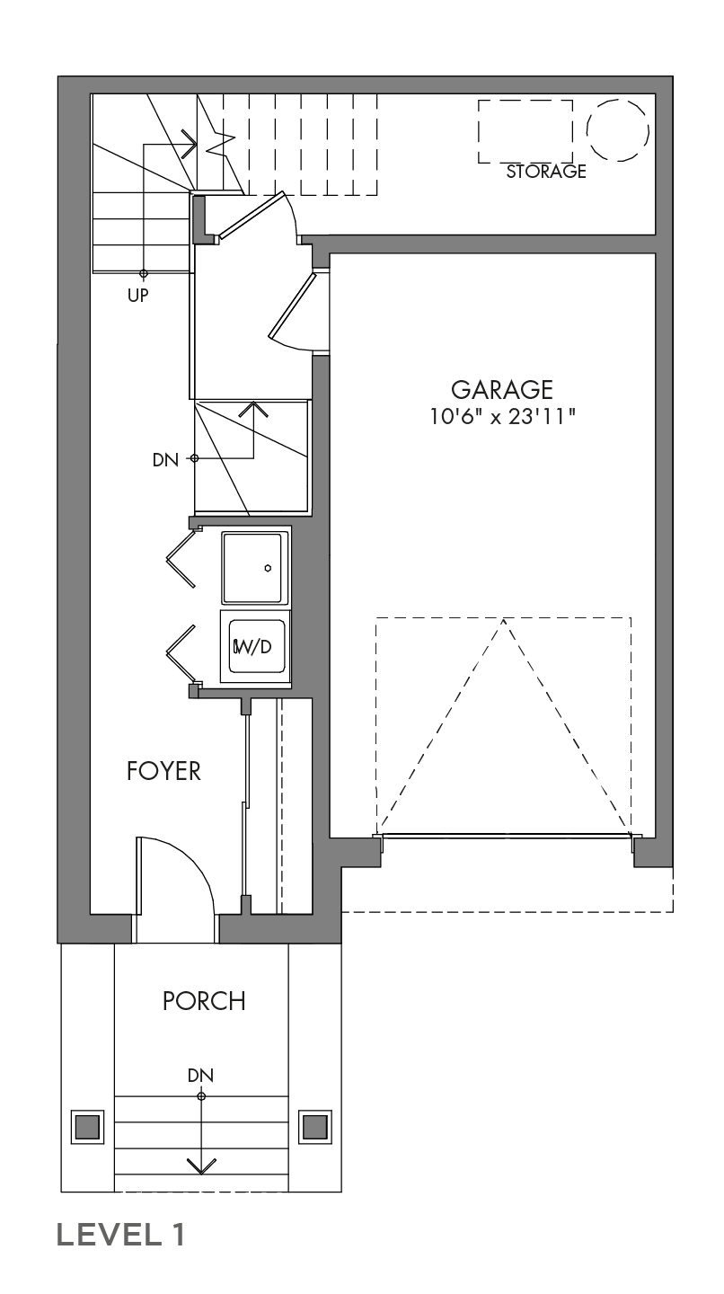 The Oakdale, FloorPlan Level1