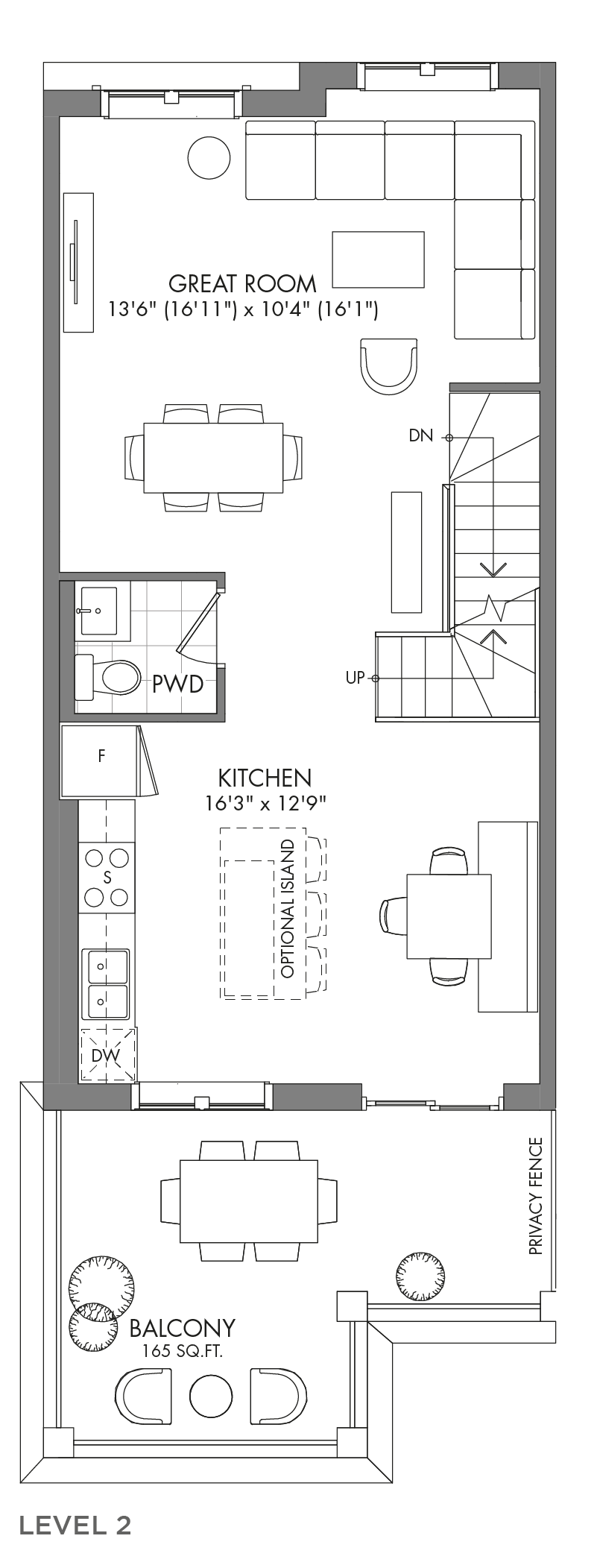 The Spruceview, FloorPlan Level2