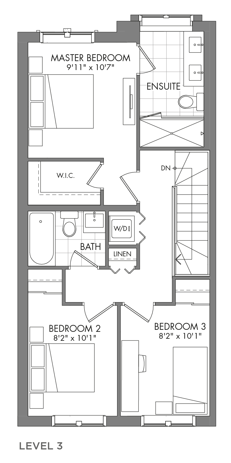 The Spruceview, FloorPlan Level3